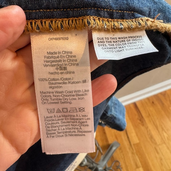 Alexa Chung for Madewell denim western shirt - S - Picture 9 of 9